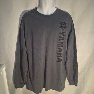 Yamaha Long sleeved graphic tee, Grey and black size 2XL  NWT